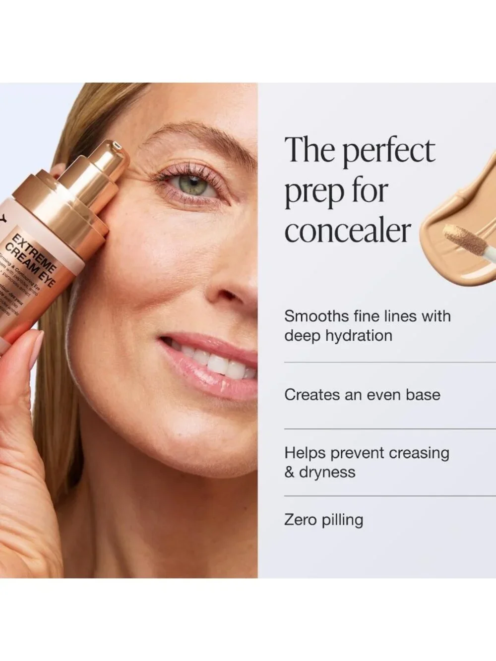 Extreme Cream Refillable Eye Cream 0.5 oz | Firming & Contouring with Peptides